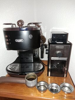 Kávovar Delonghi Icona vintage + mlynek - 7