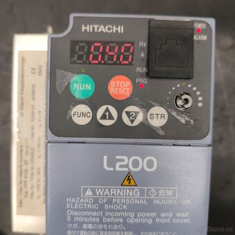 Frekvenční měnič HITACHI L200 použitý funkční - 7