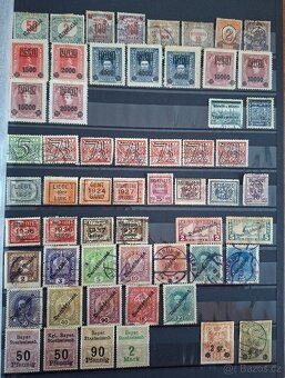 Poštovní známky - přetisky - 7