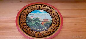 dekorativní malované talíře Nižnij Novgorod - chochloma - 7