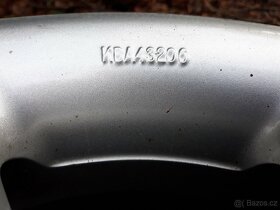 4x ALU disky (elektrony) 5 1/2 J x 13H2ET33, pneu 165/70 R13 - 7