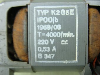 Motůrek k šicímu stroji - 7