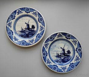 Porcelánový dekorativní talíře Delft - 7