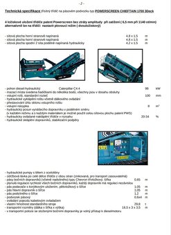Mobilní třídič POWERSCREEN CHIEFTAIN 1700 3 DECK - 7