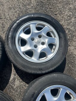 Alu kola 195/65/r15 citroen, letní gumy - 7
