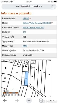 Pozemek Velké Těšany - 7