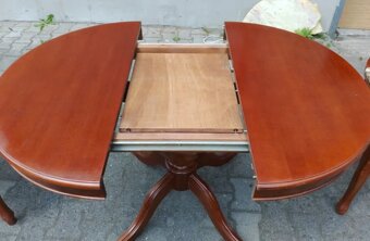 Konferenční a jídelní set 90cm + 2 kžesílka gobelin – JS7.06 - 7