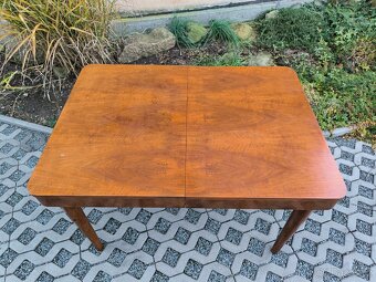 Art Deco jídelní rozkládací stůl Jindřich Halabala - 7