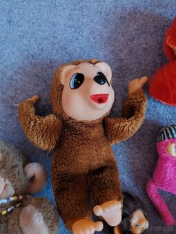 Retro plyšáci ( mini mončičáci) a další - 7
