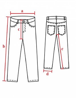 Pánské kalhoty JEANS - 7