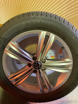 Alu disky R18 5x112 Sebring pro VW Tiguan + pneu - 7