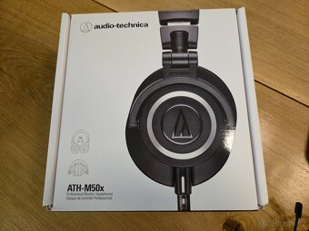 Audio-Technica ATH-M50x + mikrofon + hybridní náušníky - 7
