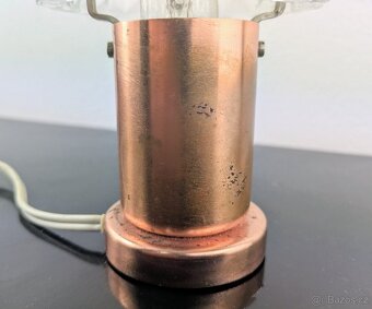 Retro lampička Kamenický Šenov - 7