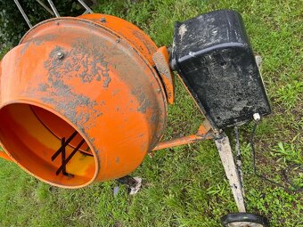 Stavební míchačka Ma-tech 200L FB profi s litinovým ozubením - 7