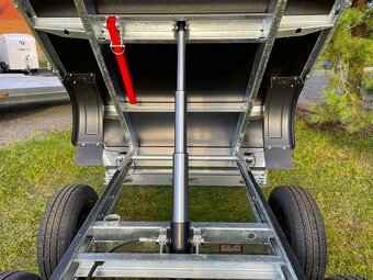 Sklápěcí přívěs DEBON PW 1.2 ELEKTRO, 300x160x30, 560 kg, 2 - 7