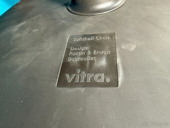 Designová židle Vitra Softshell Chair 2 kusy oranž - 7