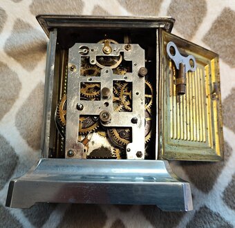 TOP starožitný luxusní budík Joker s hracím strojkem - 7