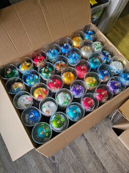 Vánoční ozdoby, ručně malované - 7