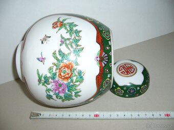 Čínská váza - flip top nádoba - 7