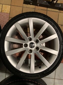 Alu kola Škoda R18 5X112 NOVÉ LETNÍ PNEU 225/40 R18 ALARIS - 7