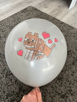 Nafukovací párty balónky Minecraft - 7
