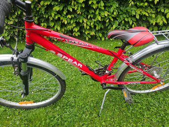 Juniorské 24" horské kolo SPEAR, rám 13" od 120cm - 7