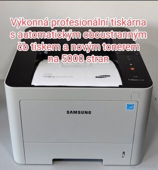 ㊆ Samsung SL-M3320nd, Profi ČB, po repasi se zárukou - 7