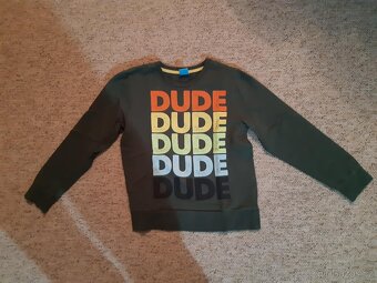 CHLAPECKÁ MIKINA VEL.134-140 - 7