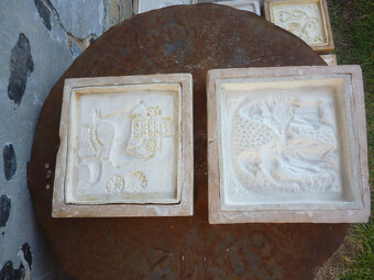 Soubor historických forem na kachle - 7