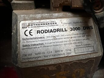 jádrová vrtačka ROTHENBERGER RODIADRILL 3000 - 7