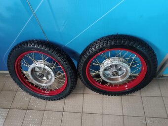 Pneu 3.75-19 i-40 duše pásek pod duši Dněpr Ural M72 K750 - 7