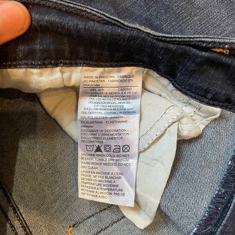 Džínové kraťasy Levis boot cut velikosti L-XL - 7