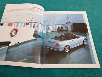 Prospekty BMW 3 E46 Cabrio, 2000, 2002, německy - 7