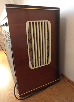 Staré retro rádio Tesla Hymnus 625A-2 - 7
