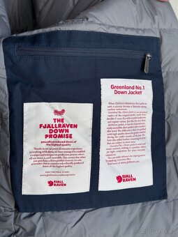 Zánovní péřová bunda Fjallraven Greenland No.1 Down Jacket M - 7