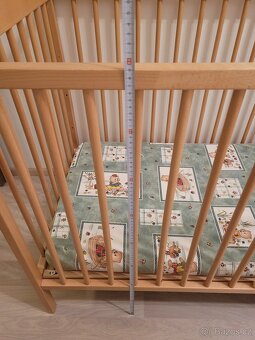 Dětská postýlka včetně matrace 120x60 - 7