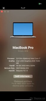 MacBook Pro 2019 15'' - 7