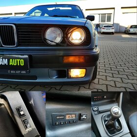 BMW E30 318i 83KW, 1989, SEDAN, MTECH, WEBASTO, ŠÍBR,VETERAN - 7
