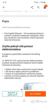 Síťový vysílač TP-Link WPA7517 - 7