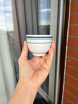 Rosenthal 6x kalíšek, mistička Modré linky 120ml - 7