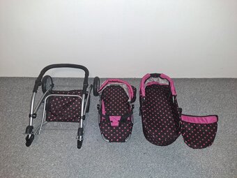 Kočárek pro panenky 2v1 - 7