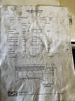 Kovane pisty BMW E39 M5 - 7