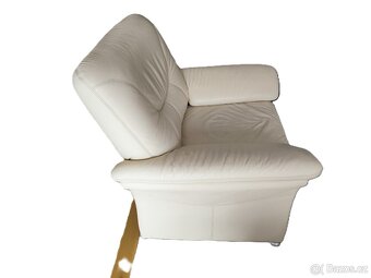 Kožená sedačka z pravé kůže - 7