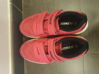 Tenisky KENSIS růžové, vel. 34 - 7