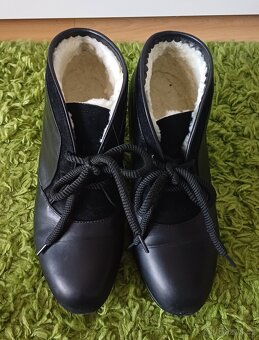 Dámské zimní kotníkové boty - Memery - Vintage shoes - 7