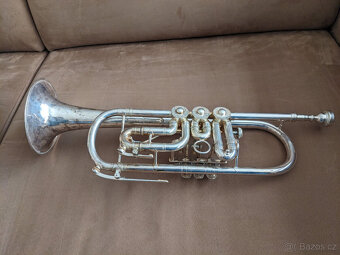 C trumpetista J. Scherzer Rino Markneukirchen Ref. 8209 s př - 7