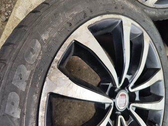 17"zimní alu sada 5x98 origo Fiat Tipo 500L Alfa Romeo - 7