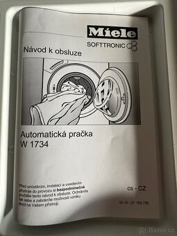 Pračka Miele Softronic W 1734 - 7