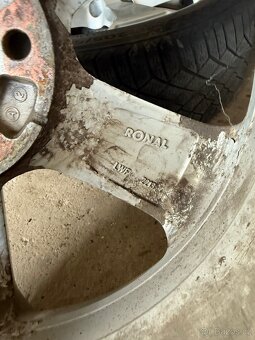 Alu kola 205/50r17 zimní - 7