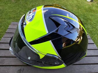 Moto helma Airoh Valor Eclipse žlutá/černá lesklá vel. XS - 7